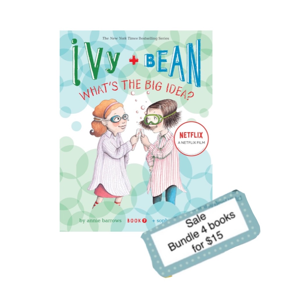 4 for $15 Book Sale - Ivy + Bean What's the Big Idea?